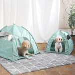 [펫츠맘마] 강아지 고양이 텐트 하우스-대 : 돌돌이 하우스.