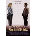 DRO-125 해리가 샐리를 만났을 때 영화포스터 A4 멕 라이언 : 조이포스터