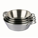 국산 업소용 통3중 스텐 가스 인덕션 샤브 냄비 24cm : 리빙본