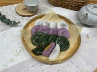 굳지않는앙금절편 백미3종 혼합 : 황금시루