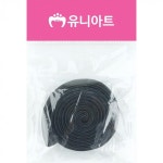 [유니아트]1000 넙적고무밴드 검정 : 오피스드림