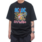 ACDC 블로우업 오버핏 블랙 반팔티 : 애드앤플로우