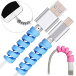 아이폰 케이블보호캡 단선방지 핸드폰 USB 충전선 갤럭시 : 모아모여