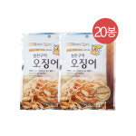 서울지앤비 철판구이 오징어 20봉 : 으니푸드