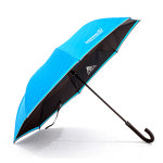 거꾸로 접히는 튼튼한 장우산 UV 자외선차단 암막 장마 반 자동 고급 우산 : 기념품앤더