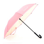 거꾸로 접히는 튼튼한 장우산 UV 자외선차단 암막 장마 반 자동 고급 우산 : 기념품앤더