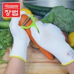 테라컷 베임방지보호 내절단 방검PU 코팅 육가공 식품 칼질 채칼 장갑 토시 : 장갑의 법칙