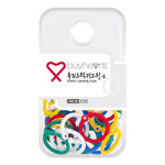 바이하츠 플라스틱 카드링 소 고리링 링고리 : 빅박스상점