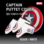 캡틴 아메리카 퍼터커버 자수 골프헤드커버 : JM골프-투어