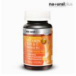 내츄럴플러스 비타민B 50 앤 C 비타민비 비군 B1 B2 B6 B12 90정 3개월분 : healthy - fam