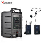VICBOSS PWA-V902 2채널 충전용앰프 핀 헤드셋 무선마이크 MP3 방송 연설 스피커 : 대동전자음향