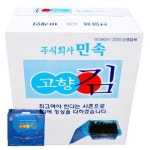 [호구네창고] 민속 고향김 3호 10박스 (100봉) / 식탁용 김 / 선물용 : 호구네창고