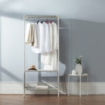 작은방행거 신혼집 자취방 업소용 의류 매장 선반형 옷 방 행거 : bo-mall