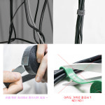 멀티탭 3구 5구 6구 정리함 먼지 쌓임 방지 콘센트 디자인 정리함 가리개 박스 블랙 소 : 봄 햇살