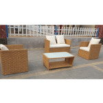 RR112-238 라탄 소파 테이블세트/야외 의자세트 : 티제이월드샵
