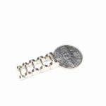 남자 여자 납작 기본 미니 바벨피어싱 4mm 5mm 6mm 7mm 8mm : 푸름달