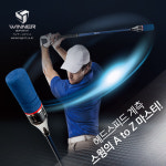 위너스피릿 리얼스윙 미라클 골프 스윙 퍼팅 연습기 매트 실내 미라클 203 : 조그만 스토어