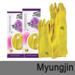 명진 공업용 고무장갑 9호 10호 12호 미끄럼방지 : 나선산업안전