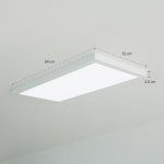 LED 데이온 슬림 직하 엣지 평판조명 30W (640 x 320) : 히트조명 공식스토어