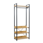 맞춤형 드레스룸 시스템장 1단 옷걸이 선반 3개 W800 D370 : 디 앤 와이