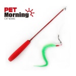 펫모닝 캣피싱 고양이 깃털 낚시대 고양이장난감 3단 회전 CT-900 플라잉캣 : 견생템