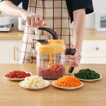야채 채소 멀티 만능 콩콩 다지기 콩콩차퍼 마늘 우깨는 다지는기계 챠퍼 누루미 국민다지기 전동차퍼 찹퍼  다용도 쇄채기 가정용 권육 : 남동물류