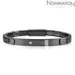 [현대백화점]노미네이션 TRENDSETTER (트렌드세터) bracelet screws and cubic zirconia (BLACK) 021119/015 : 더현대닷컴