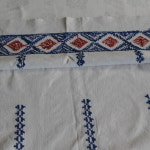 [유럽빈티지] 빈티지 손십자수 부엌커튼 : 빈티지 오두막