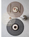 로뎀 원형 테이블(개인) 식탁매트 : 수블리네잡화점