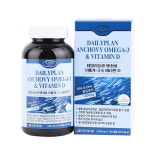 에버그린 데일리플랜 엔쵸비오메가3 & 비타민D 1306mg  180캡슐(6월분) : 참웰빙하우스