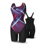 여자 실내수영복 반신 아쿠아로빅 강습용 빅사이즈 여성 수영복 ASWU1532 1부 : 아날도바시니 수영복