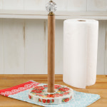 파이오니어우먼 빈티지 키친 페이퍼타월 홀더  Vintage Floral Counter Top Paper Towel Holder : cookion