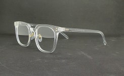 빅사이즈 투명안경테 사각코받침뿔테 H5373 투명화이트 : OPTICAL MANIA