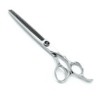 왈왈가위 T-450 7인치 45방 V10 고급 숱가위 강아지 애견 미용가위 : 나만강아지없어