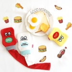 패리스독 소스 스낵 포켓토이 노즈워크 장난감 : 개고몰.