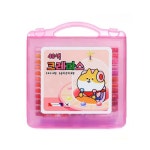 크레파스 48색 모닝글로리 어린이집 유치원 선물 엄마표미술놀이 유아미술용품 학용품 : 오성문구