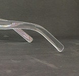 빅사이즈 클리어 투명 뿔테 안경테 52사이즈 H5372 투명화이트 : OPTICAL MANIA