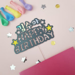 생일토퍼 / 입체 해피벌스 생일 케이크토퍼 : 재미제이