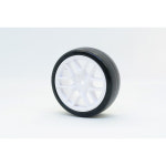 24mm OG-Spec Club Race Tire 12Spoke White Wheel(Factore Glued) : 아이하비