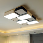 국산 LED 거실등 방등 블록 8등 색변환 150W : 메리트조명