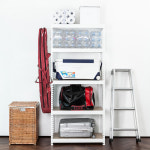 3단 하트랙 무볼트 조립식 앵글 베란다 철제 선반 렉 창고 펜트리 수납장 300200750 : 누구나앵글