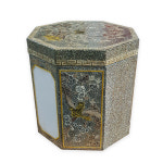 백옥석 자개 유골함 / 사군자A : 석재나라 돌무지