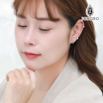 14K 귀찌 원터치 큐빅 : 종로