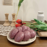 흑미 잔기지 기정 방울 증편 아침식사대용 결혼답례 떡 술떡 50개 울산떡집 맛집 : 울산고래술떡