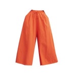 린넨바지 와이드팬츠 순 빅사이즈 스트링 밴딩 : 딸기쇼핑