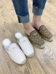 코치 칼리 에스파듀 슬라이드 샌들 슬리퍼 2컬러 COACH CALEY ESPADRILLE G4841 G4840 : 러브시카고