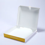 딜리셔스 사각피자박스 10호 26.3x26.2x4.5cm 100매 : 포장대장