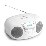 USB 메모리 MP3 FM 라디오 AUX 어학 포터블 블루투스 타이머 CD플레이어 BT-CD20 : UM2 COBY