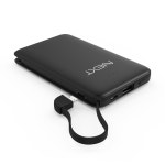 소형 올인원 케이블 일체형 보조배터리 5000mAh 5핀 C타입 아이폰 8핀 : 액티몰