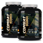 1+1 컴뱃 메가매스 4kg 2통 살찌는 효과좋은 체중증가 벌크업 탄수화물 프로틴 보충제 : 헬스보충제 펌핑업